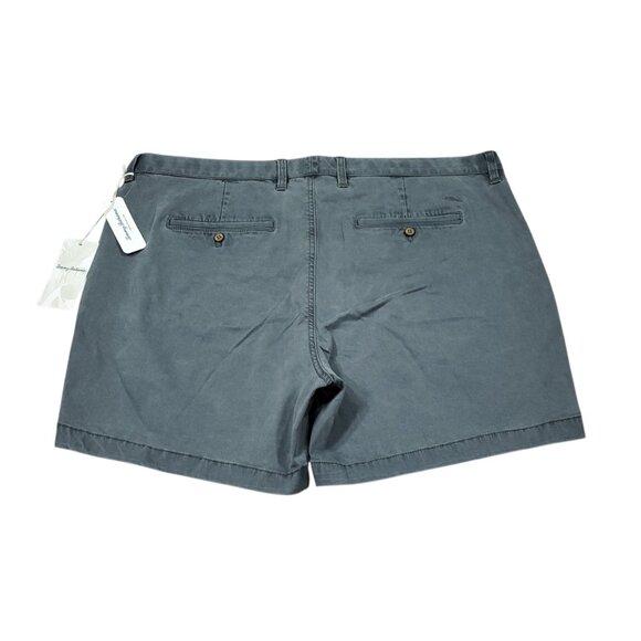 Tommy Bahama Boracay 6” Flat Front Shorts Fog Gray Men’s Size 42 Stretch - Picture 2 of 7